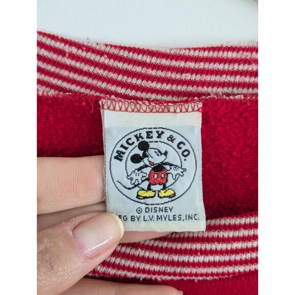 Disney Mickey & Co Vintage Mouse Sweater Dress Cozy Character Size Small Womens - Picture 2 of 10